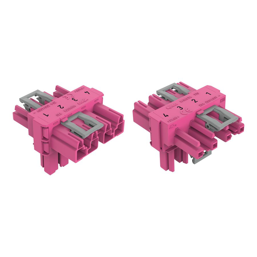 T-verdeler 4-polig Cod. B 770-1733 VVE=50