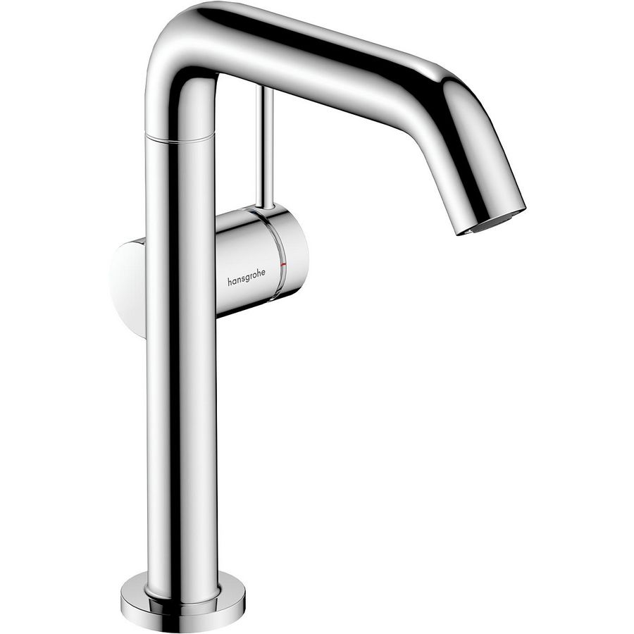 Tecturis S 1-hendel wastafelmengkraan 210 Fine draaib. uitloop CoolStart chroom incl. push-open plug