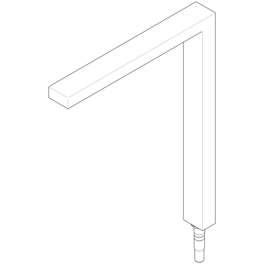 Uitloop 336x272x36mm chr 90110618804-00