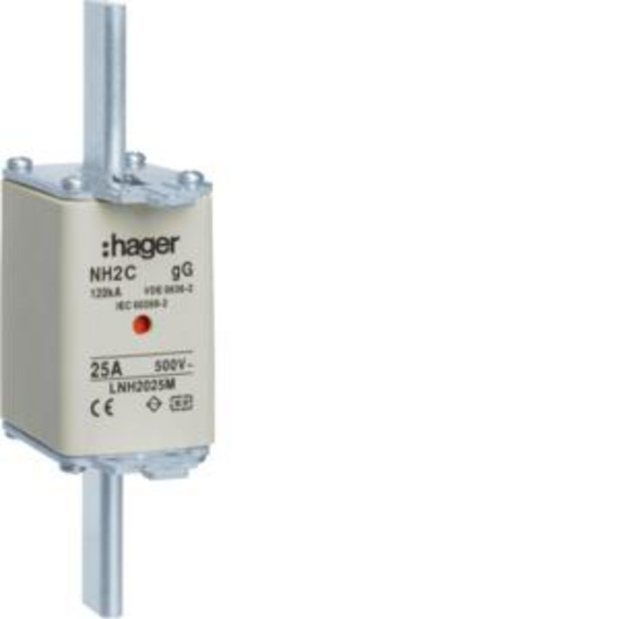 Mespatroon NH2C 25A 500V gG combimelder VVE=3