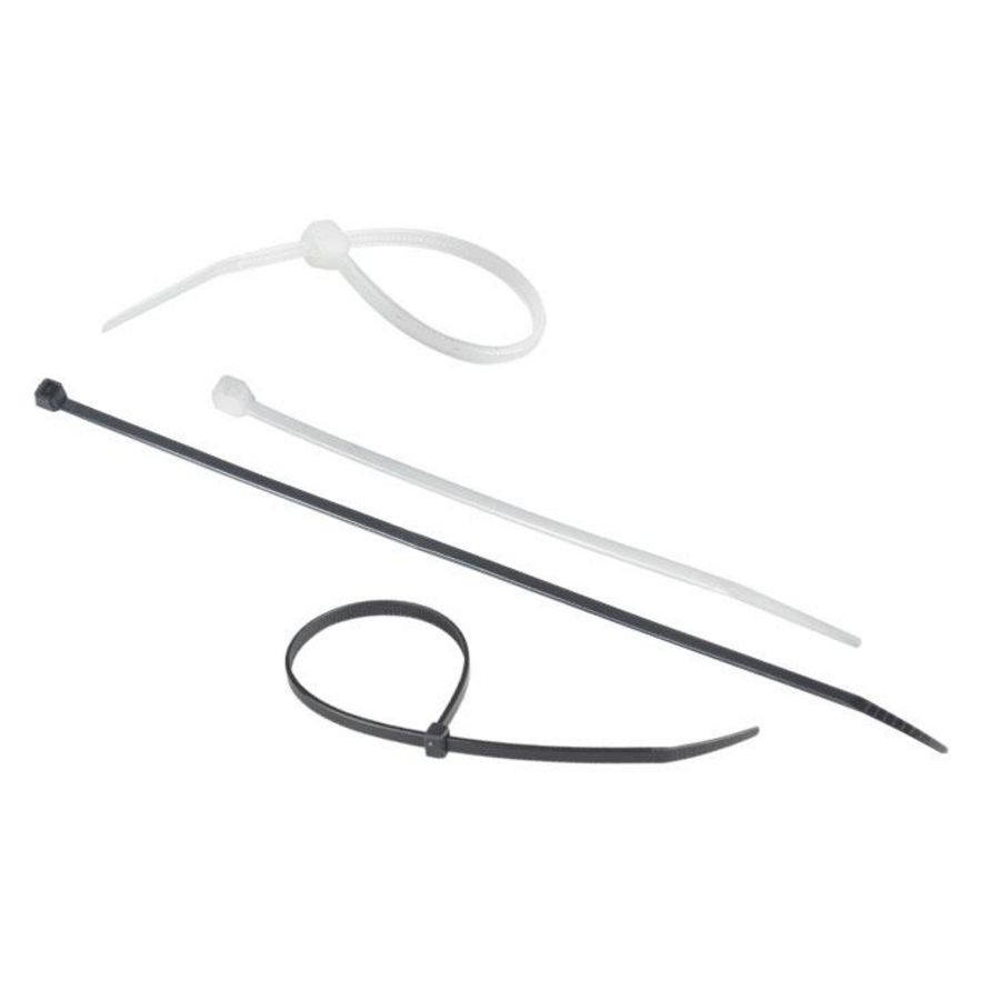 Zak a 100st. trekbandjes zwart 4,8x280mm