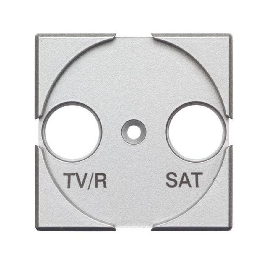 Afdekplaat TV-Sat 2 modulen Axolute Tech