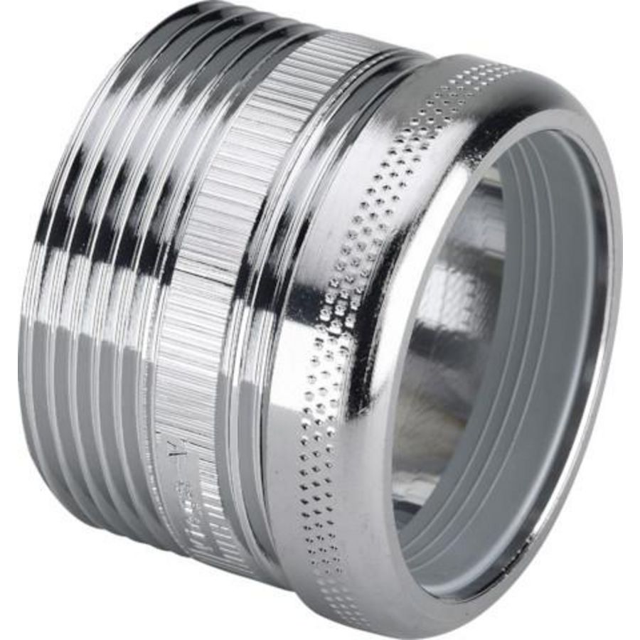 Overgangskoppeling 1.1/2" bt.dr. x 40mm knel verchroomd