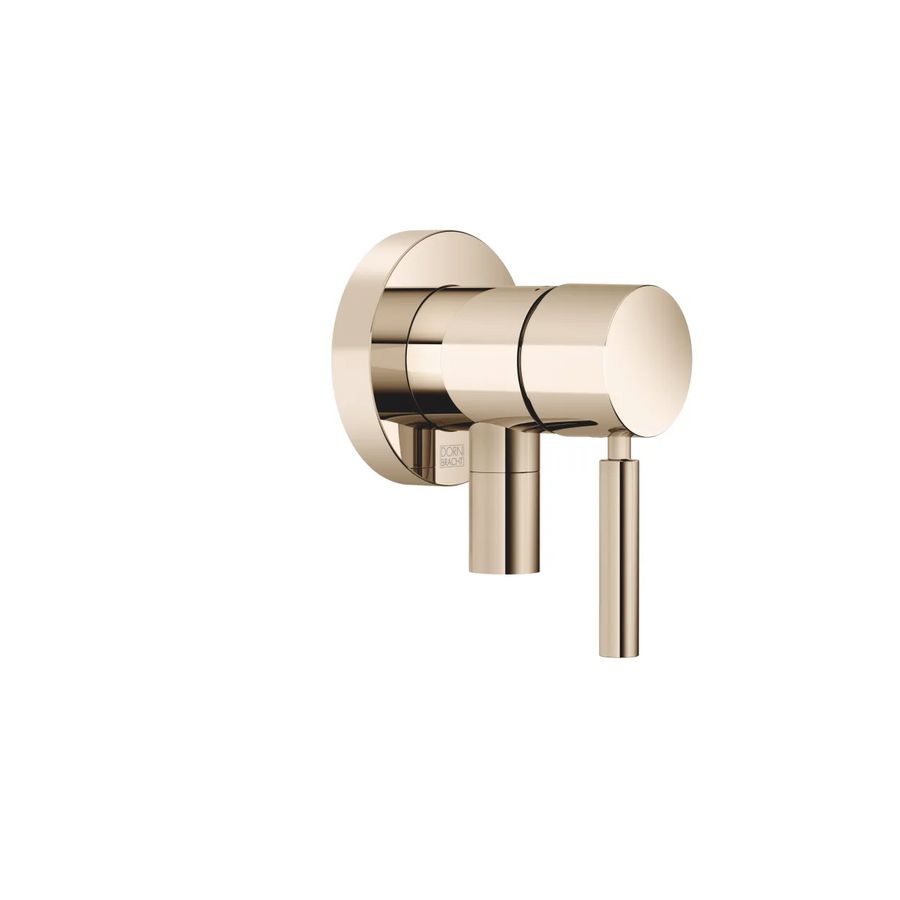 1-hendel douchemengkraan afdekplaat geint.doucheaan Light Gold