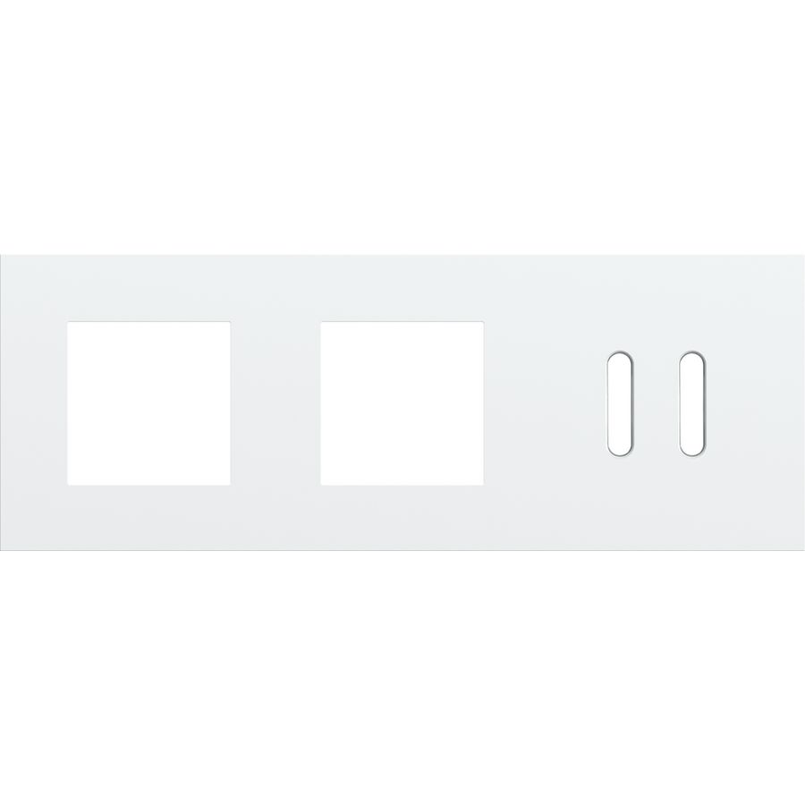 Afdekplaat 3-voud horiz. 71mm centerafst. 154-56708