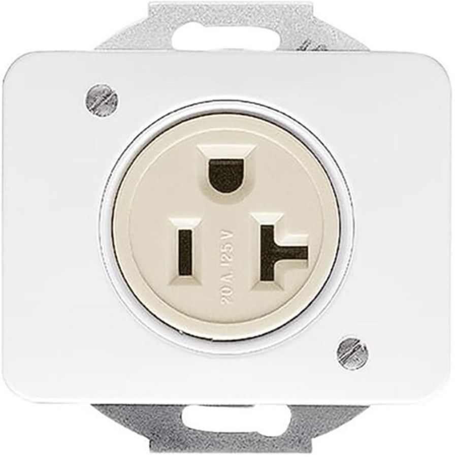 Wcd Centraalplaat Nema 20A/125V inb a-albast (3016 EUC-24G)