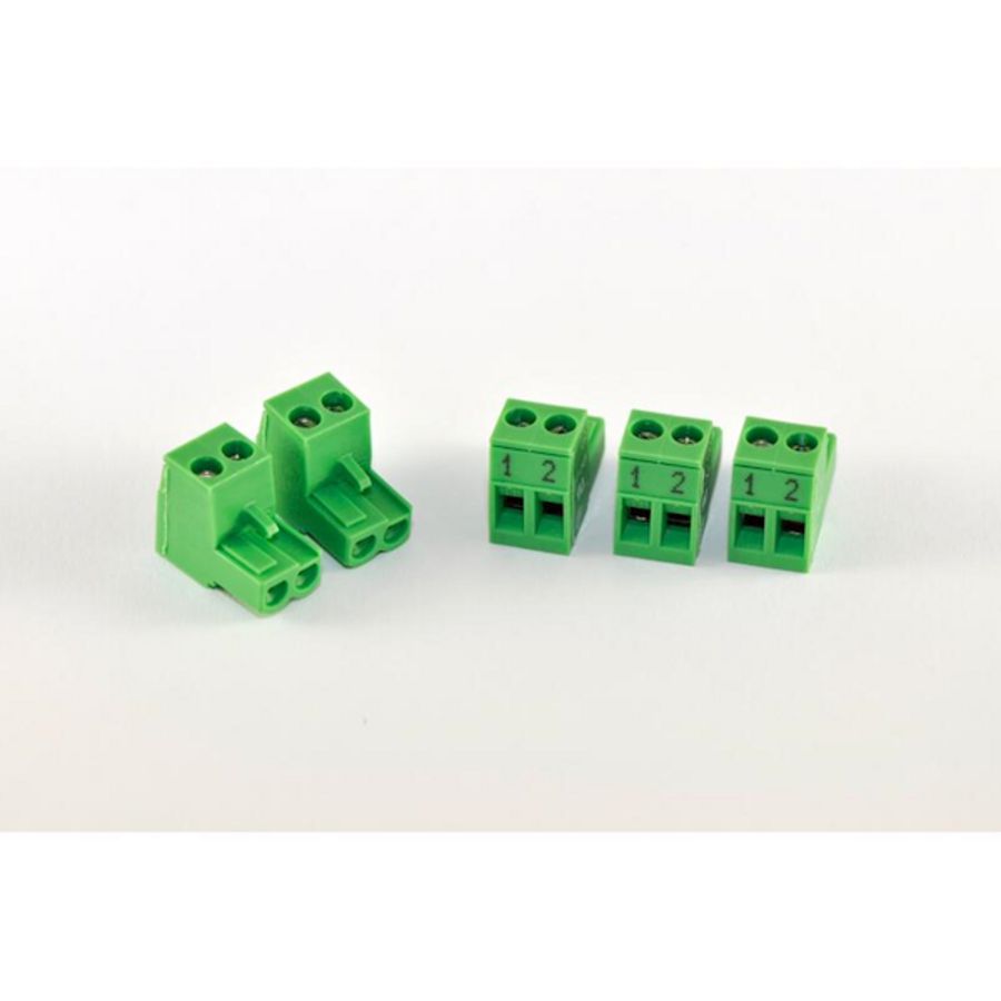 Afsluitklem 2-polig groen 87444040900