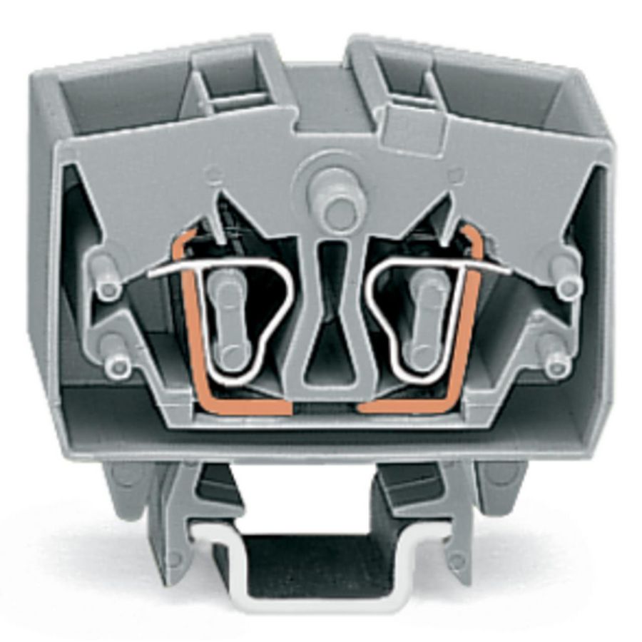 4-draads MINI-rijgklem 2,5mm² test blauw 264-724 VVE=100