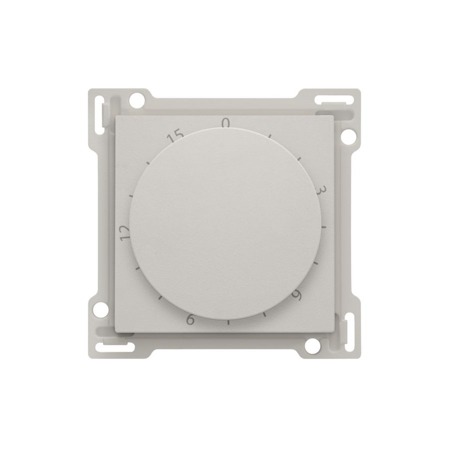 Afwerkingsset voor timer regelbaar tot 15 min. light grey