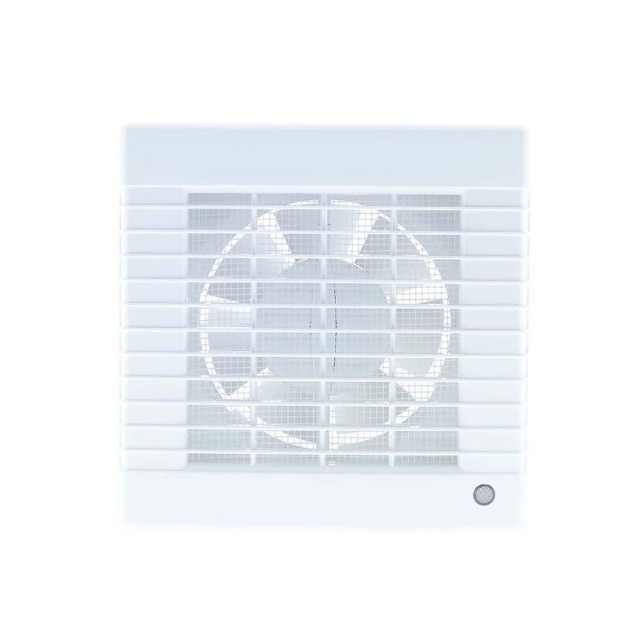 Badkamer-/ toiletventilator M1 125 wit