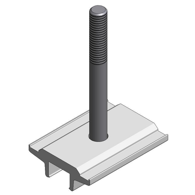 Van der Valk | ValkPitched - Clamp | Alu. Gegenplatte für aufgeständertes System
