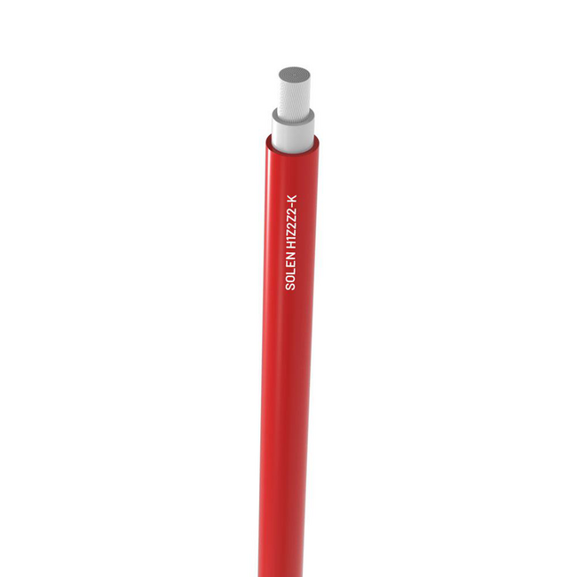 PV-Kabel | 10mm2 | Rood | 500m