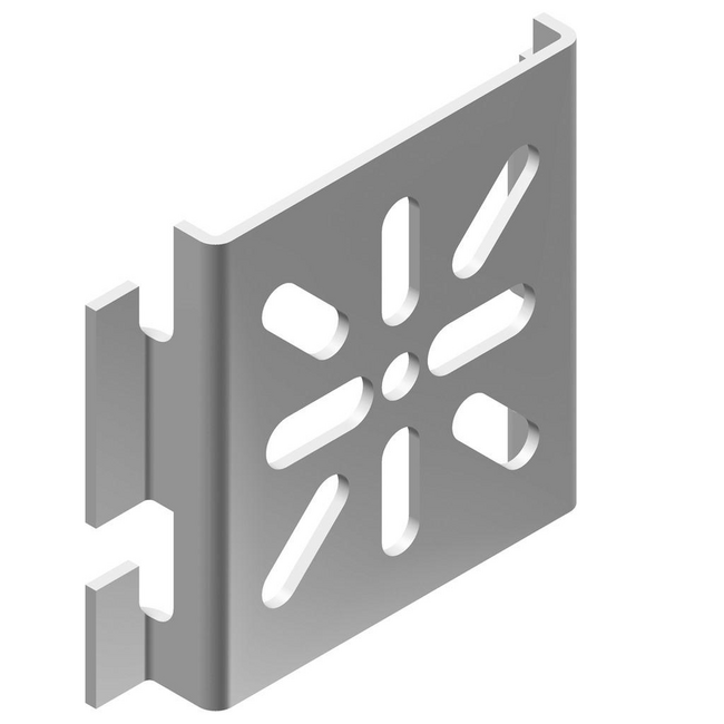 Van der Valk | ValkCableCare | Gal. flat mounting bracket