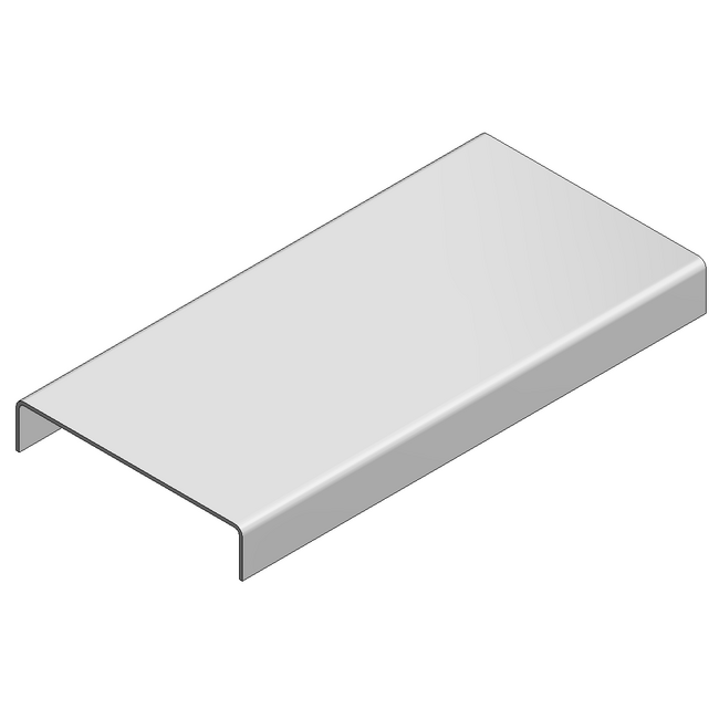 Van der Valk | ValkCableCare | Galv. Cover for wire duct