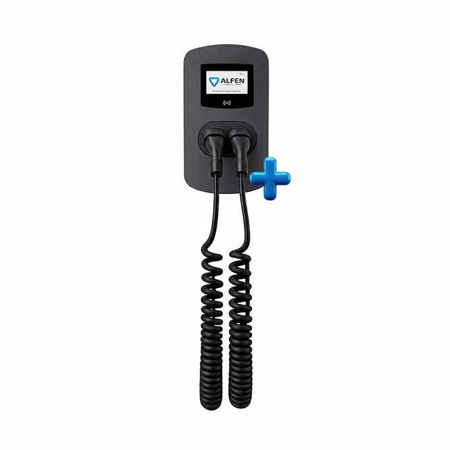 Alfen | Double Plus | 22 kW | 1 FC | LBA | SCN | Inkl. 2 Spiralkabel