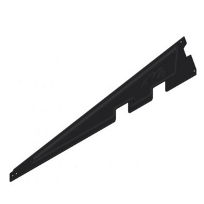 Van der Valk | ValkPro+ | Verz. Seitenplatte Universal L10° | Schwarz