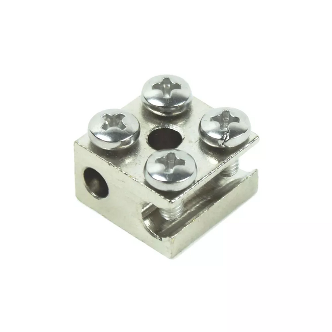 Conduct Accessoire AB25/6 OS RVS Aardblokje goot naar 6 mm² RVS