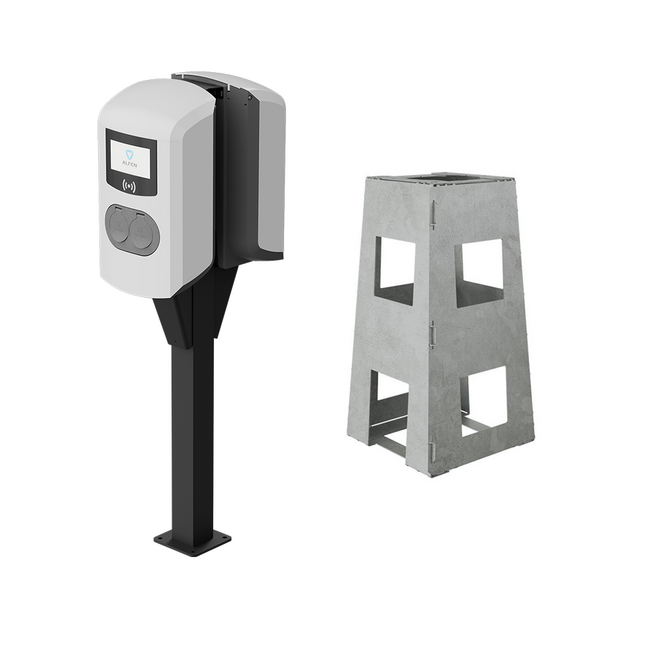 Onepole | X Montagepaal | 2x Alfen EVE Double | Compleet