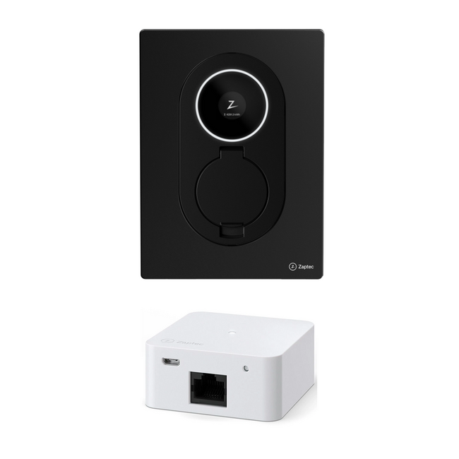 Zaptec | Go 2 | 22kW | Asphalt Black