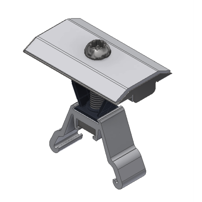 Van der Valk | ValkAce - Clamp | Alu. Profiel tussenklem