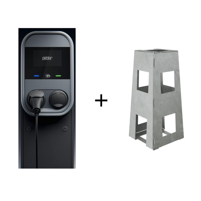 Peblar | Dual | 22kW | MID | Socket