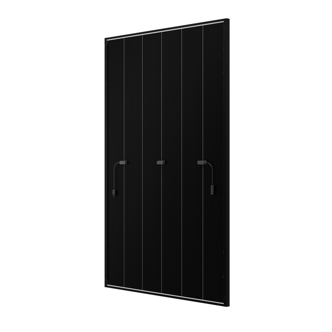 Aiko 490 Wp | Glas-Glas | Schwarz-Weiß