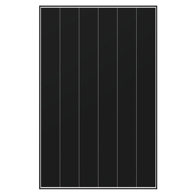 Aiko 490 Wp | Glas-Glas | Schwarz-Weiß