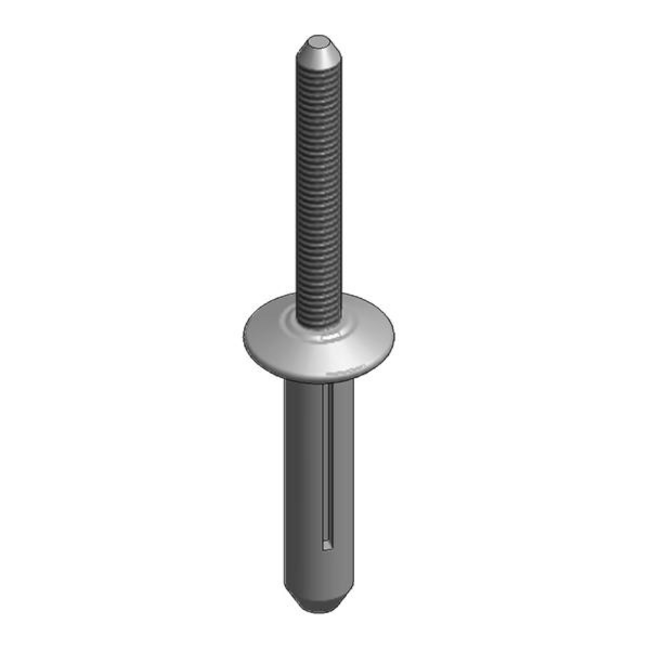 Van der Valk | ValkPitched | Aluminium pop rivet for trapezoidal rail | 6.3 x 23.4mm
