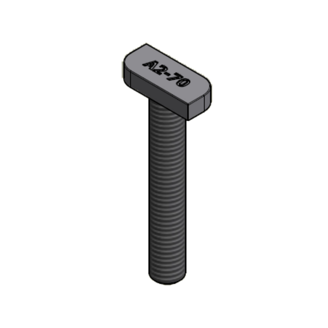 Van der Valk | ValkPitched/Clamp | Stainless steel hammerhead bolt