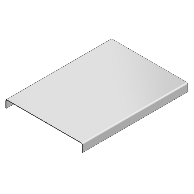 Van der Valk | ValkCableCare | Galv. Cover for wire duct
