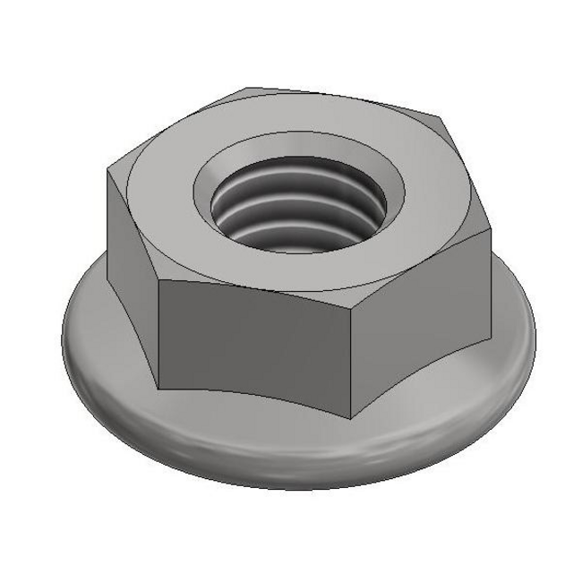 Van der Valk | ValkPitched/Clamp | Stainless steel collar nut | M8