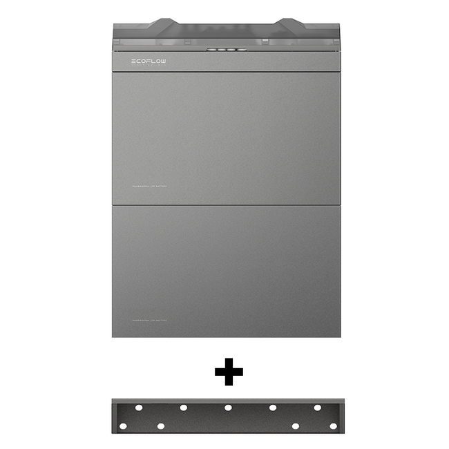 EcoFlow PowerOcean PLUS Kit | S2 | Muur | 10.2 kWh