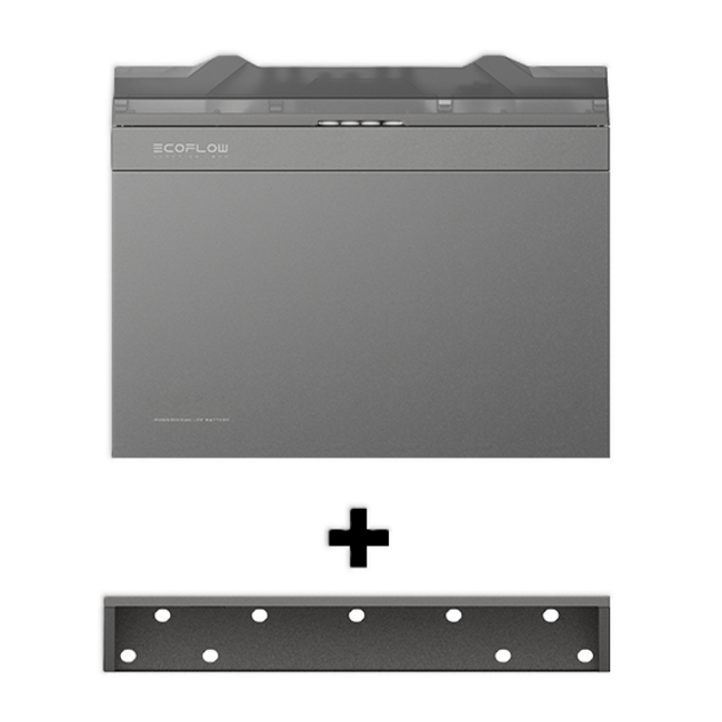 EcoFlow PowerOcean PLUS Kit | S2 | Wall | 5.1 kWh