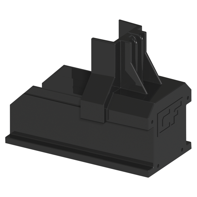 Enstall | ClickFit EVO | Mounting rail end cap | Black