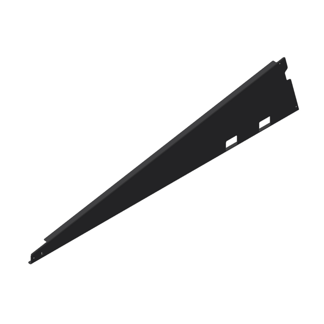 Van der Valk | ValkPro+ | Verz. Seitenplatte Links P10° | Schwarz