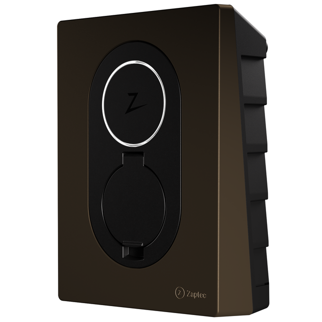 Zaptec | Go | Laadpaal | 22 kW | Wood Brown