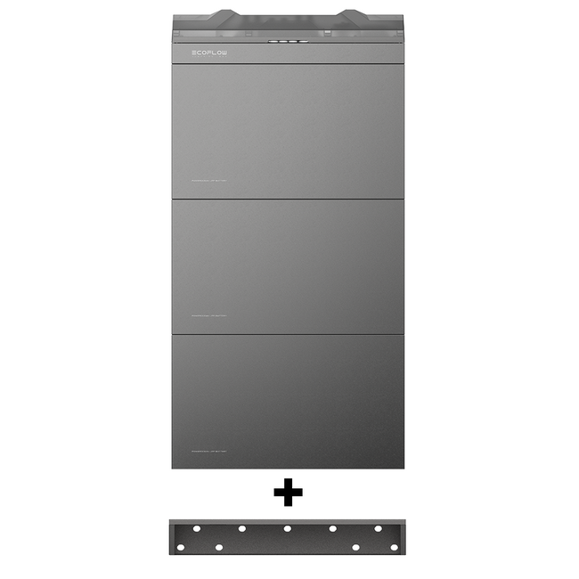 EcoFlow PowerOcean Kit | S1 | Muur | 15.3 kWh