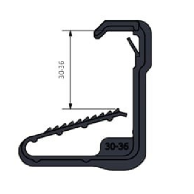 Van der Valk | Plastic drainage clip | 30-36mm